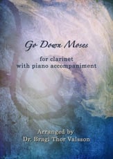 Go Down Moses - Clarinet with Piano Accompaniment P.O.D cover